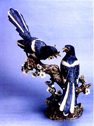 双喜鹊   高37cm